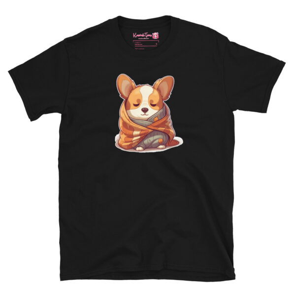 Cozy Dog Black Graphic Tee