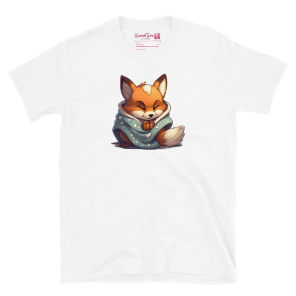 Cozy Fox White Graphic Tee