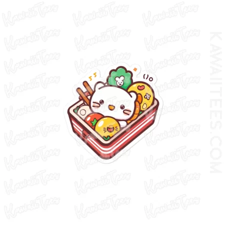 Cute Bento Box Sticker
