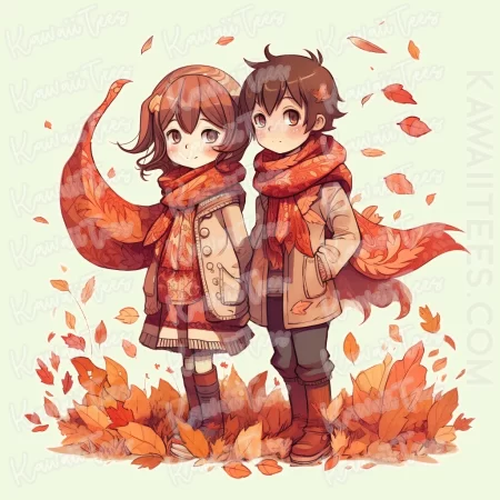 Fall Couple Tee