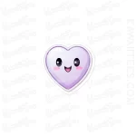 Sweet Candy Heart Sticker