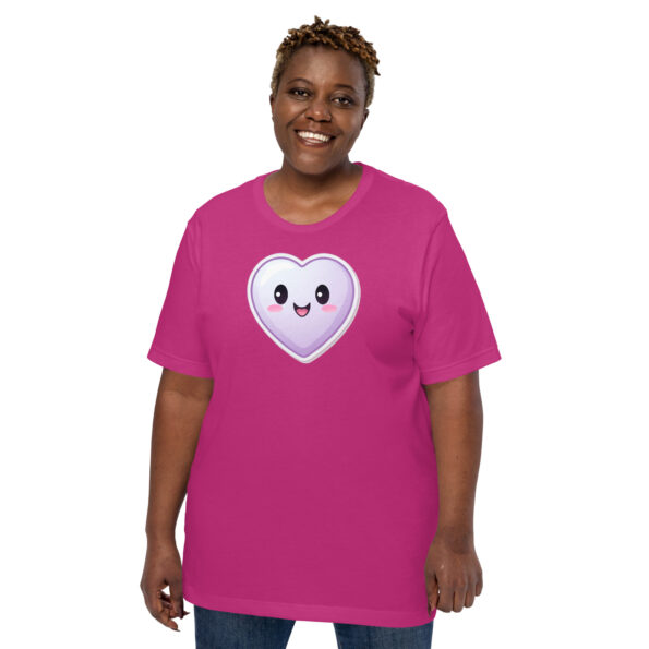 Sweet Candy Heart Plus Size Tee