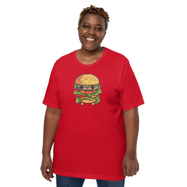 Happy Burger Plus Size Graphic Tee