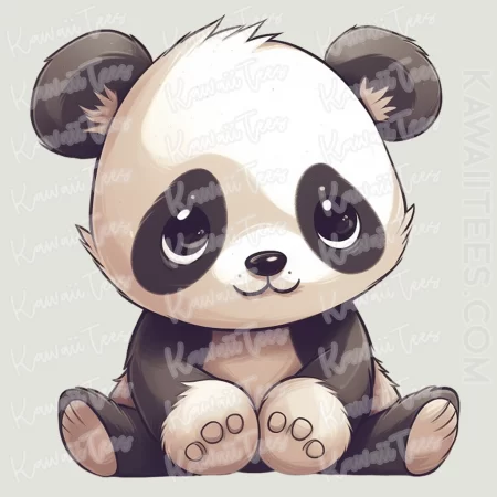 Cute Panda Graphic Tee