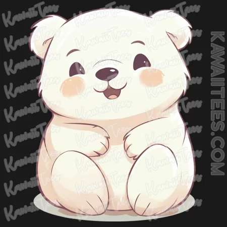Happy Polar Bear Graphic Tee