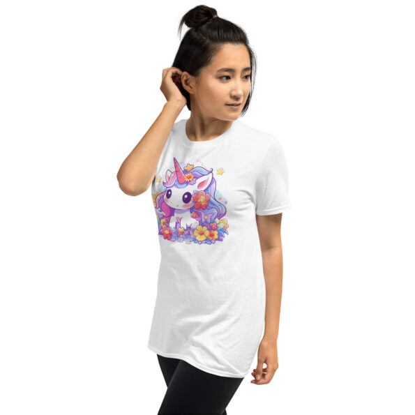 Floral Unicorn Graphic T-shirt