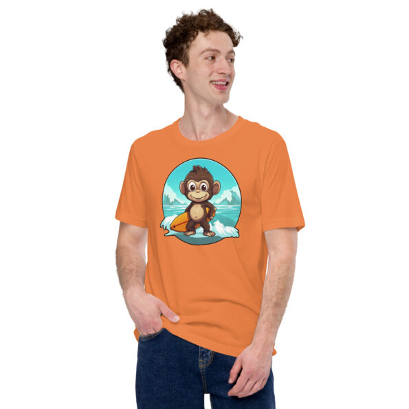 Surfing Monkey Graphic Tshirt