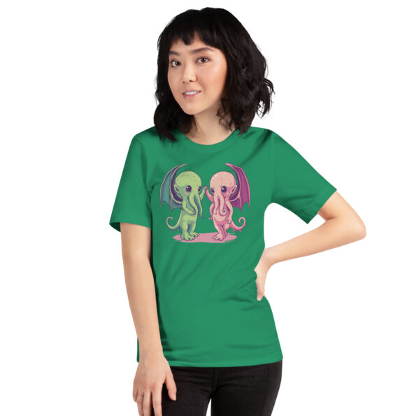 Cthulhu Couple Graphic T-shirt