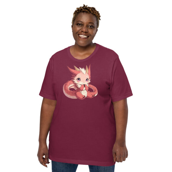 Red Baby Dragon Plus Size Graphic Tee