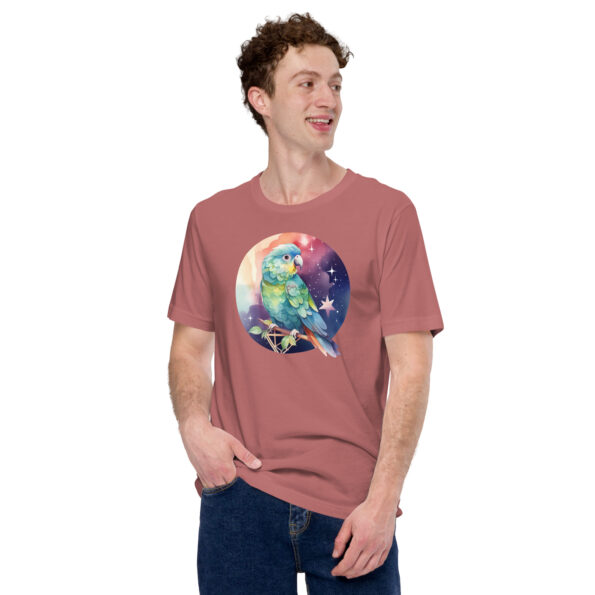 Colorful Parrot Graphic Tshirt