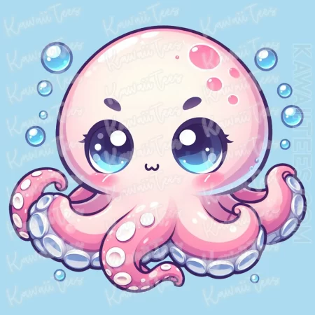 Cute Octopus Graphic Tee