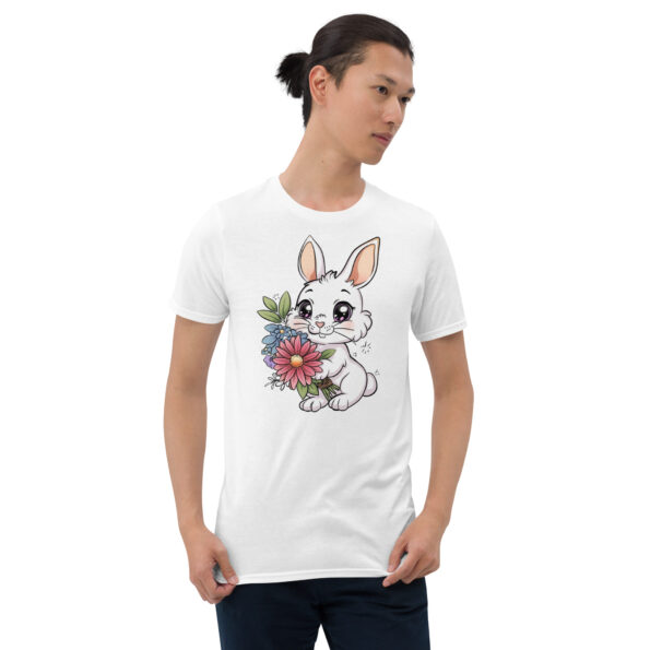Flower Bunny Graphic Tshirt