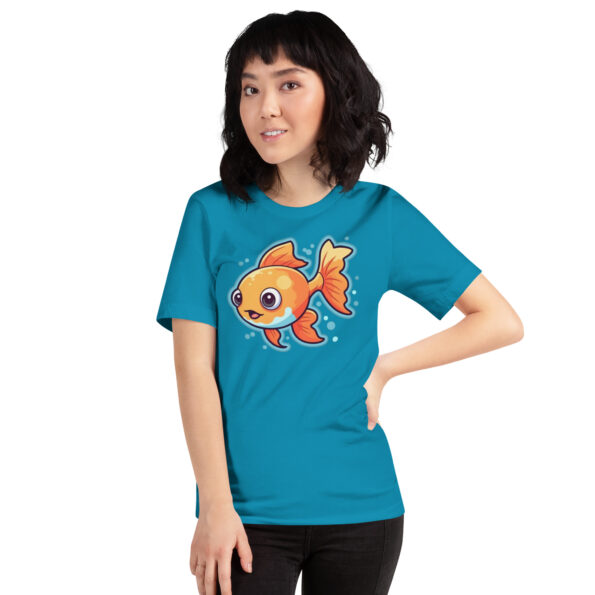 Cute Goldfish Graphic T-shirt