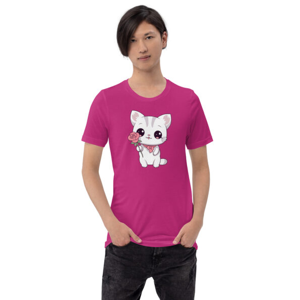 Rose Kitten Graphic Tshirt
