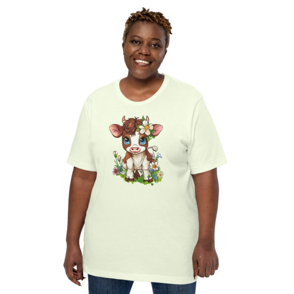 Flower Calf Plus Size Graphic Tee