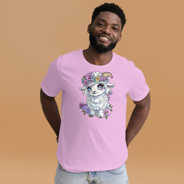 Flower Sheep Graphic Tshirt