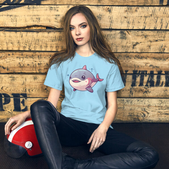 Happy Shark Graphic T-shirt