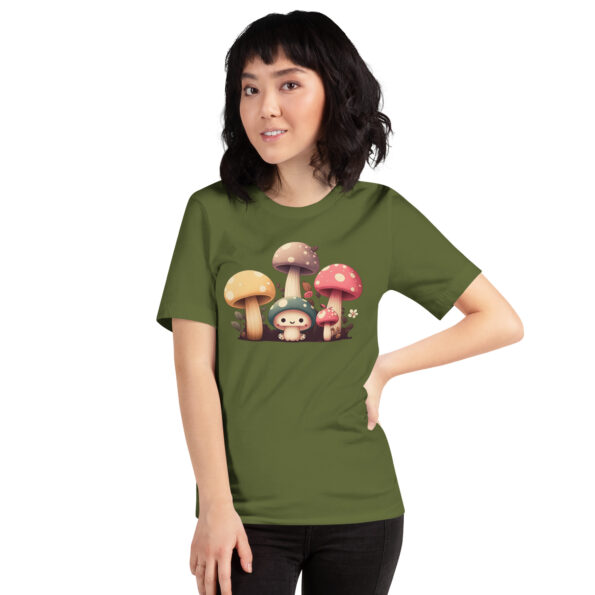 Happy Mushroom Graphic T-shirt