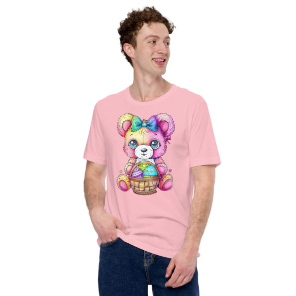 Easter Rainbow Bear Graphic Tshirt