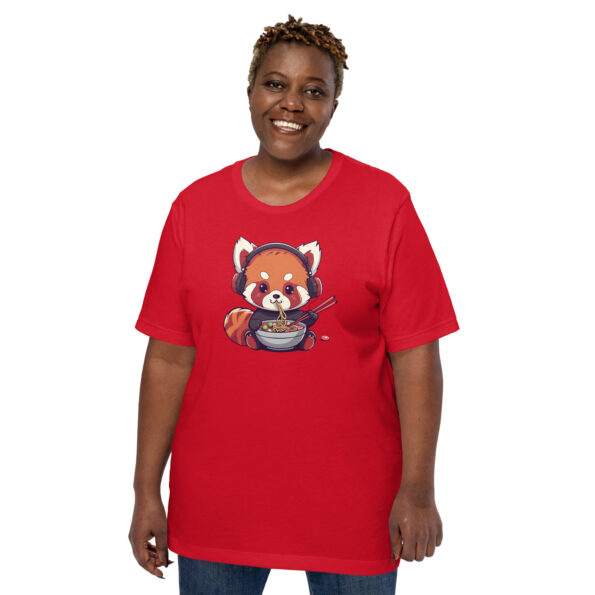 Ramen Red Panda Plus Size Graphic Tee