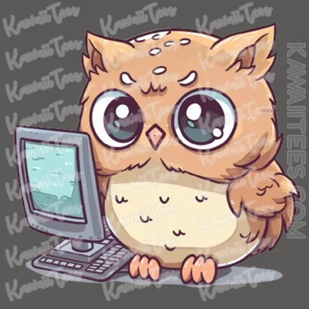 Gamer Owl Graphic Tee