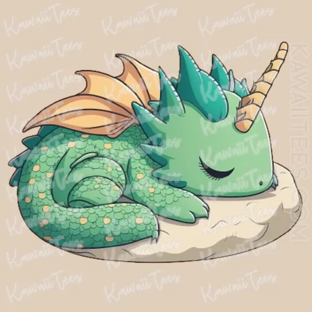 Sleepy Dragon Graphic Tee