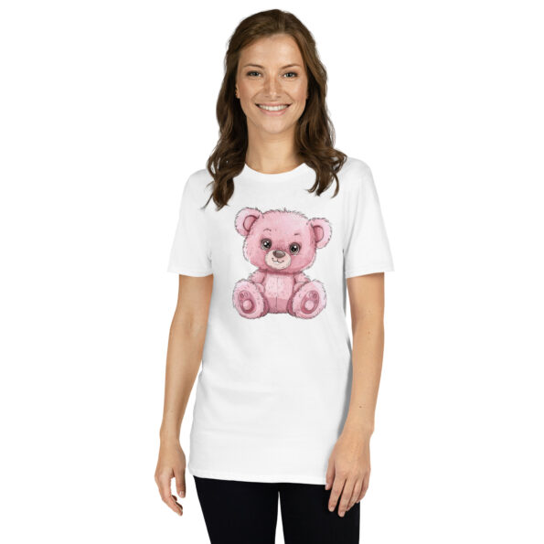 Pink Bear Graphic T-shirt