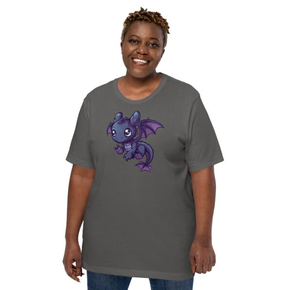 Purple Dragon Plus Size Graphic Tee