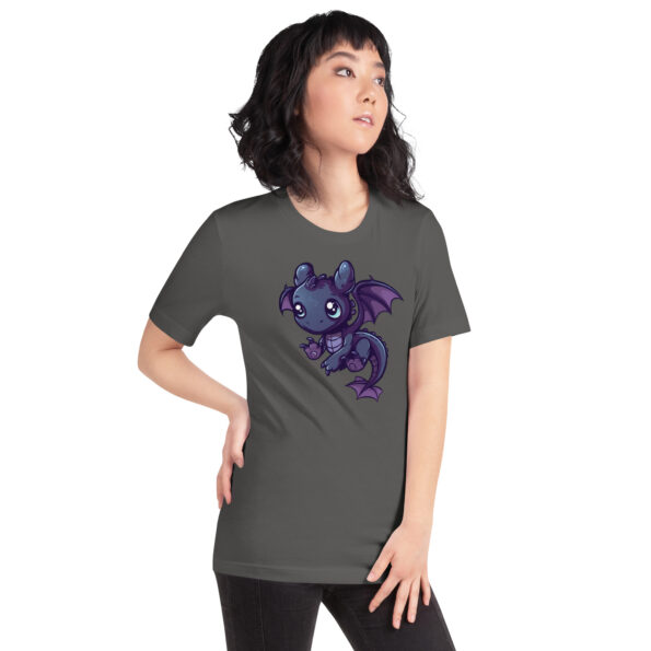 Purple Dragon Graphic T-shirt