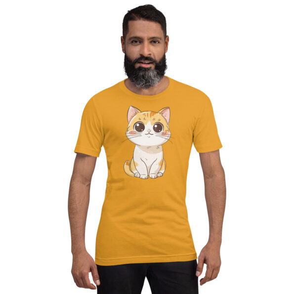 Orange Cat Graphic Tshirt