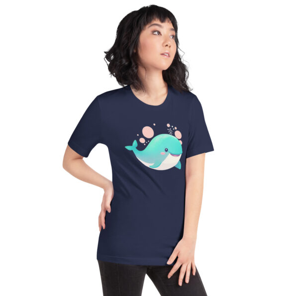 Happy Whale Graphic T-shirt