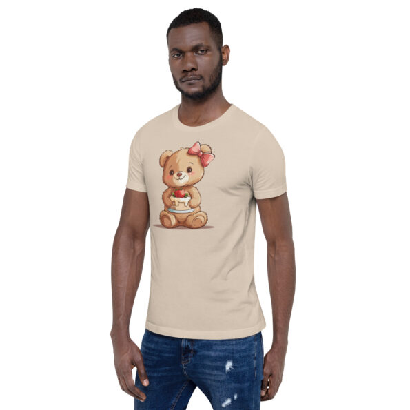 Strawberry Cake Bear Graphic Tshirt