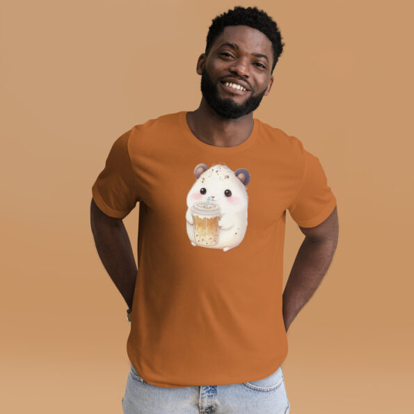 Hamster Coffee Graphic Tshirt