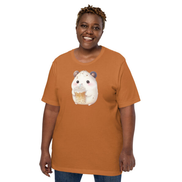 Hamster Coffee Plus Size Graphic Tee