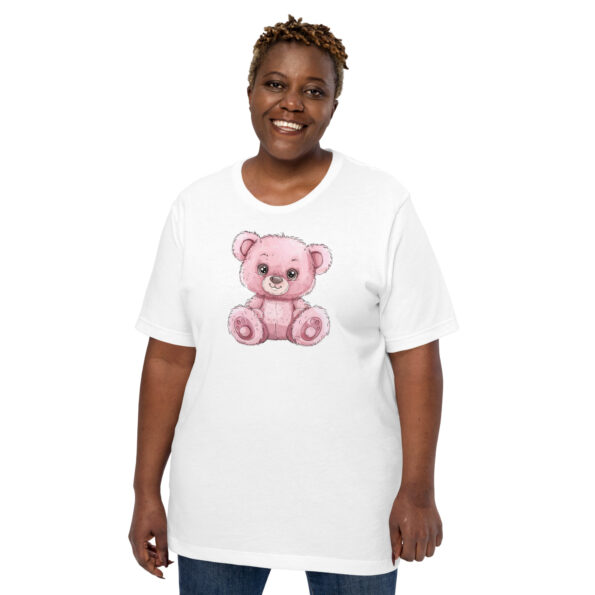 Pink Bear Plus Size Graphic Tee