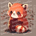 Cute Red Panda Graphic Tee