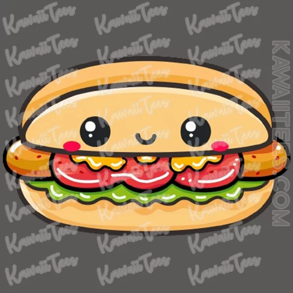 Kawaii Sandwich Graphic Tee