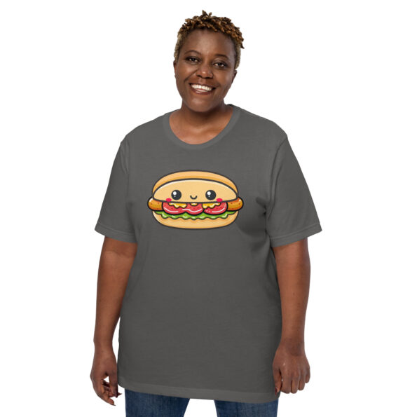 Kawaii Sandwich Plus Size Graphic Tee