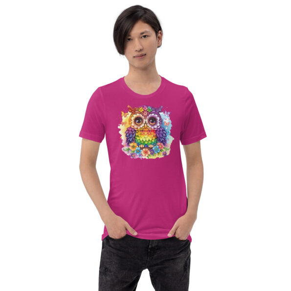 Rainbow Owl Graphic Tshirt