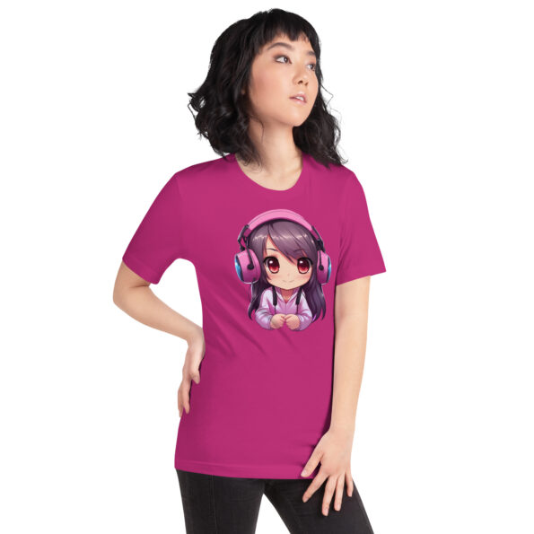 Pink Gamer Girl Graphic T-shirt