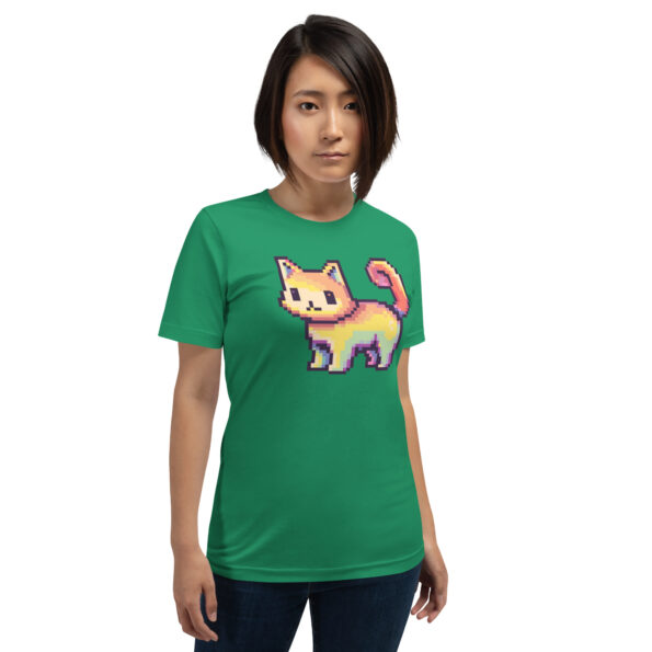 Pixel Cat Graphic T-shirt