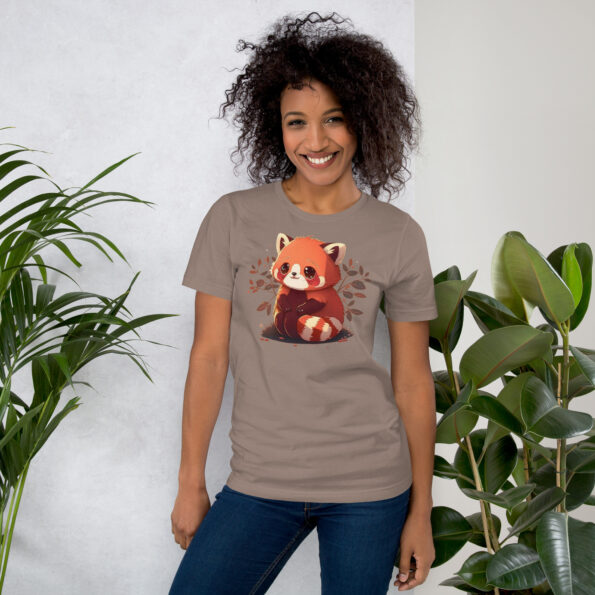 Cute Red Panda Graphic T-shirt