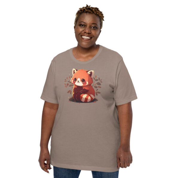 Cute Red Panda Plus Size Graphic Tee